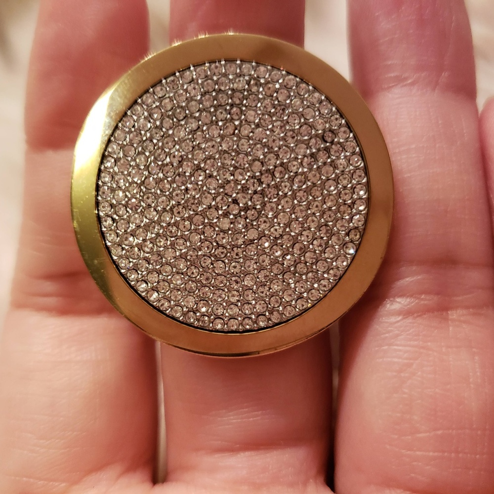 Michael Kors Statement Ring Gold sz 7